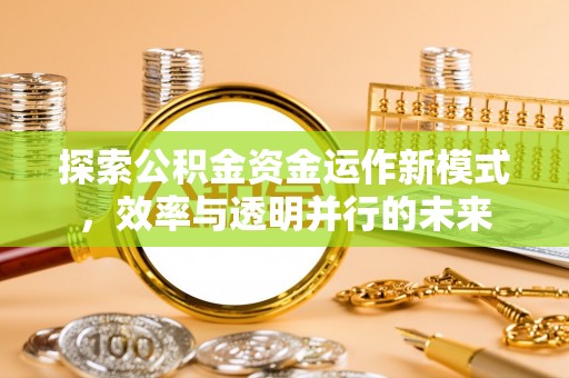 双河探索公积金资金运作新模式，效率与透明并行的未来