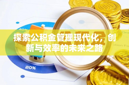 双河探索公积金管理现代化，创新与效率的未来之路