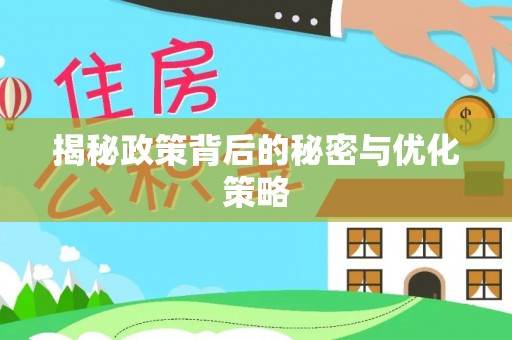 双河揭秘政策背后的秘密与优化策略