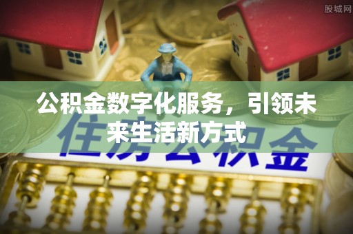 双河公积金数字化服务，引领未来生活新方式