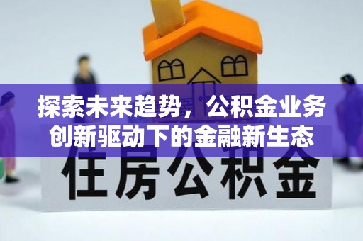 双河探索未来趋势，公积金业务创新驱动下的金融新生态