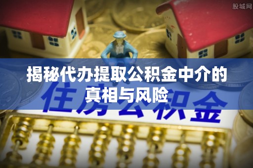 双河揭秘代办提取公积金中介的真相与风险