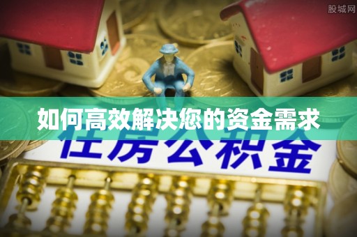 双河如何高效解决您的资金需求