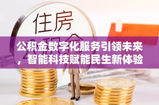 双河公积金数字化服务引领未来，智能科技赋能民生新体验