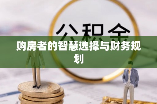 双河购房者的智慧选择与财务规划