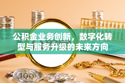 双河公积金业务创新，数字化转型与服务升级的未来方向