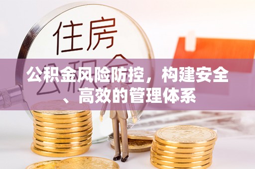 双河公积金风险防控，构建安全、高效的管理体系