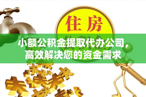 双河小额公积金提取代办公司，高效解决您的资金需求