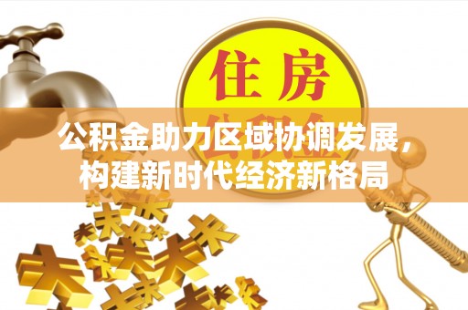 双河公积金助力区域协调发展，构建新时代经济新格局