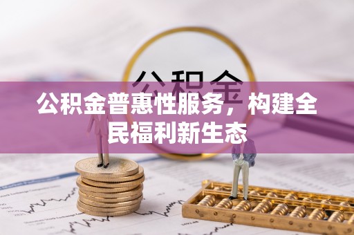 双河公积金普惠性服务，构建全民福利新生态