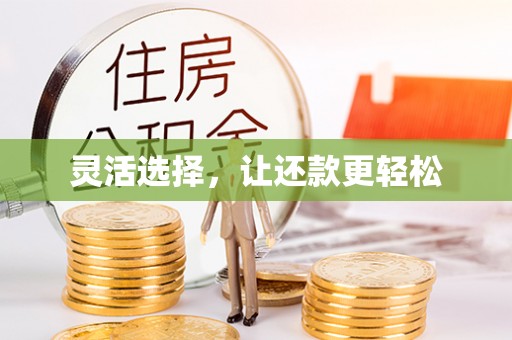 双河灵活选择，让还款更轻松