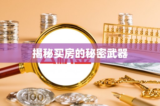 双河揭秘买房的秘密武器