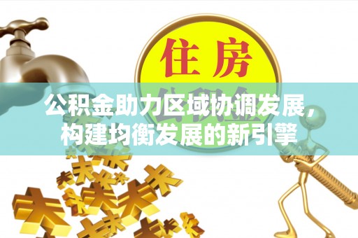 双河公积金助力区域协调发展，构建均衡发展的新引擎