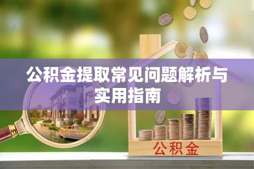 双河公积金提取常见问题解析与实用指南