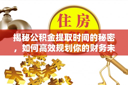 双河揭秘公积金提取时间的秘密，如何高效规划你的财务未来