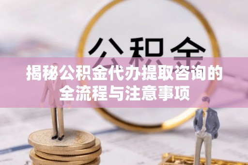 双河揭秘公积金代办提取咨询的全流程与注意事项