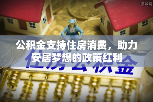 双河公积金支持住房消费，助力安居梦想的政策红利