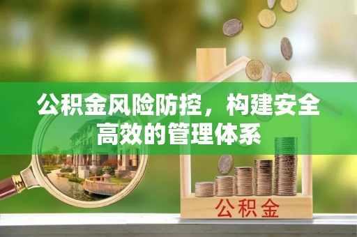 双河公积金风险防控，构建安全高效的管理体系