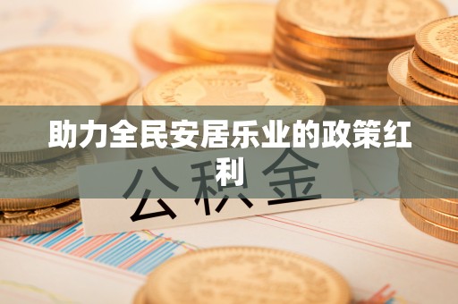 双河助力全民安居乐业的政策红利