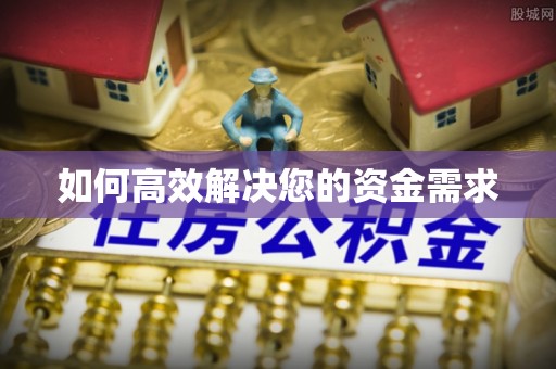 双河如何高效解决您的资金需求
