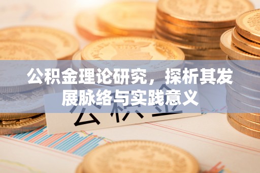 双河公积金理论研究，探析其发展脉络与实践意义